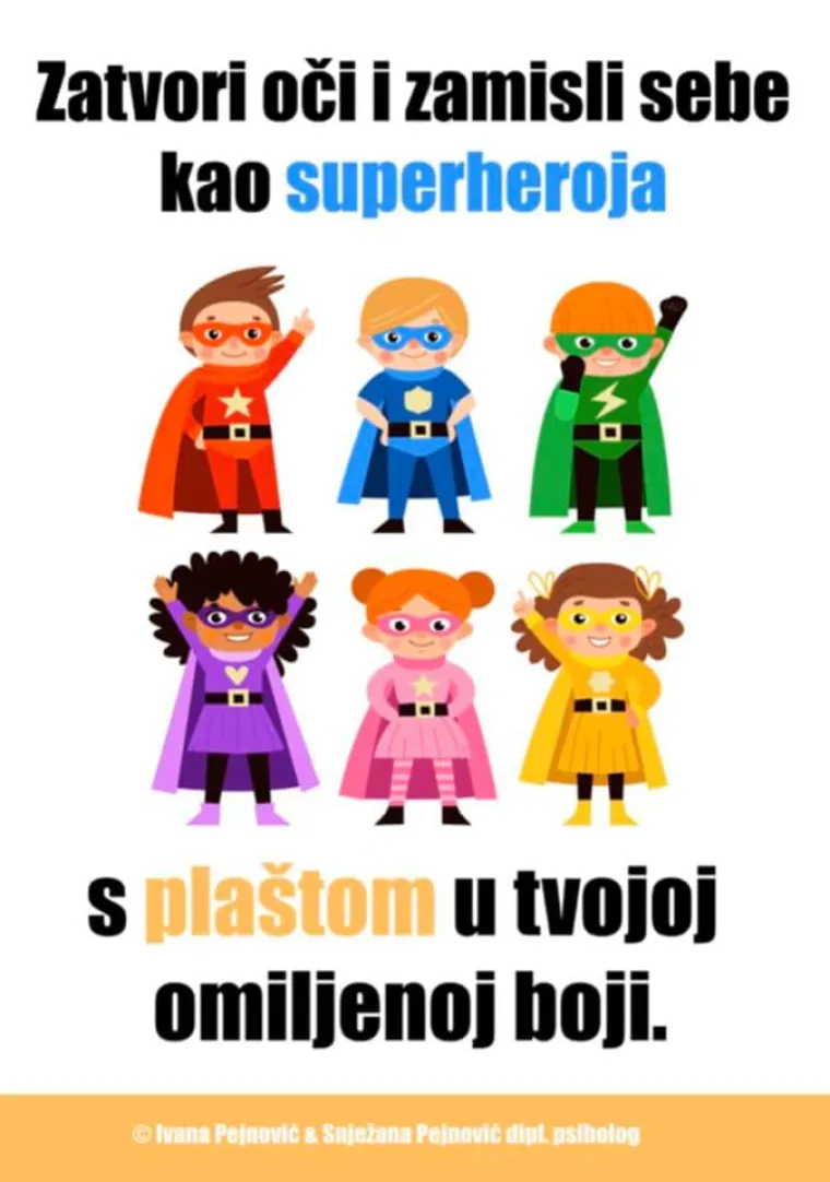 Slikovnica za male superjunake: &Scaron;to da radim kad se bojim? Strah se najvi&scaron;e boji smijeha!