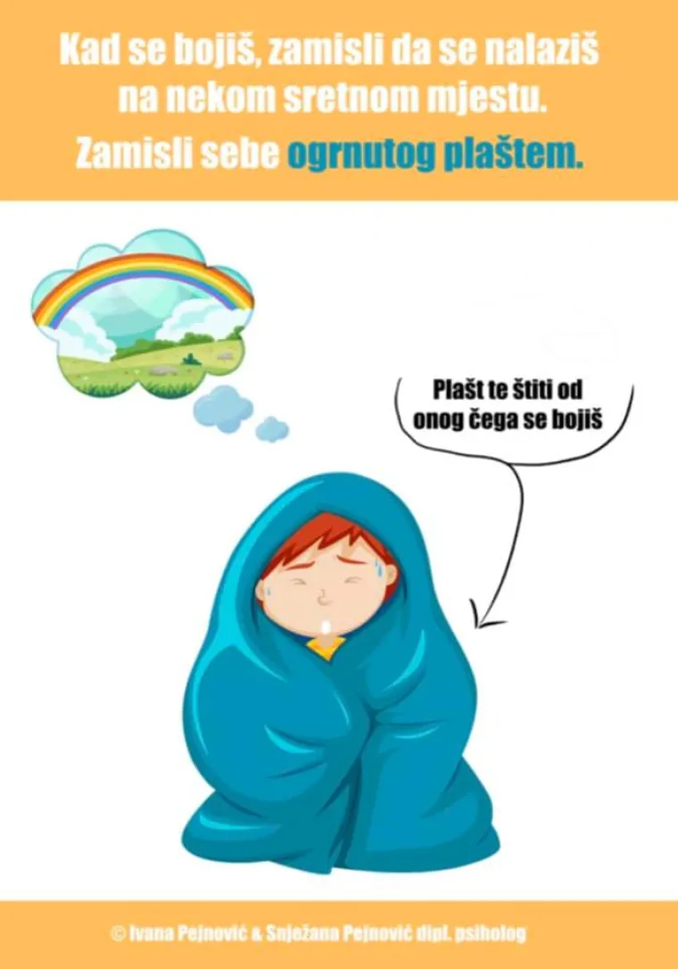 Slikovnica za male superjunake: &Scaron;to da radim kad se bojim? Strah se najvi&scaron;e boji smijeha!