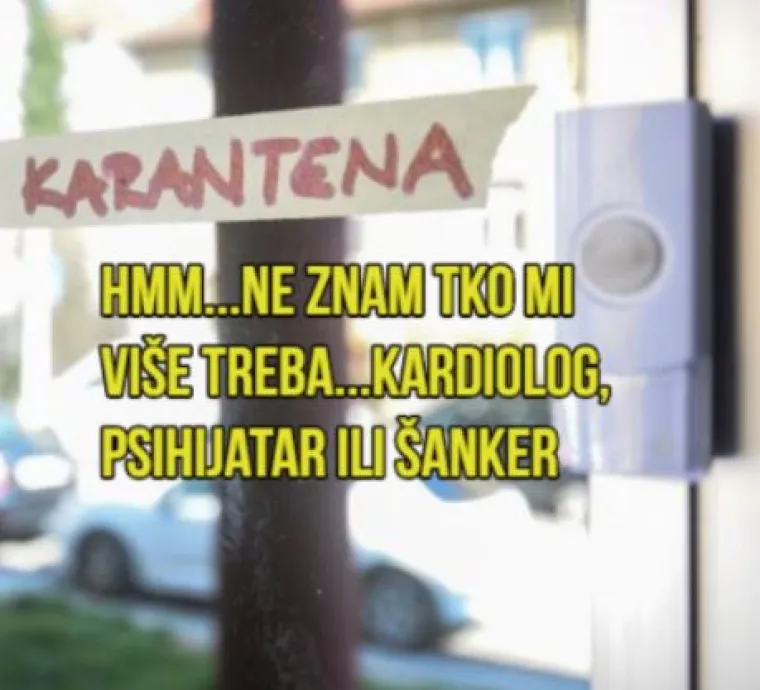 'Zvat ću čovika', 'Lagano kod psihijatra': Evo &scaron;to ste rekli da ćete napraviti čim izađete iz karantene
