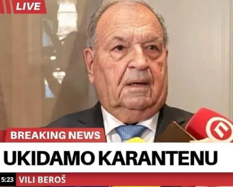 Moj prijatelj Vili: Ministra zdravstva svi obožavaju, internet je pun 'slatkih' &scaron;ala na njegov račun