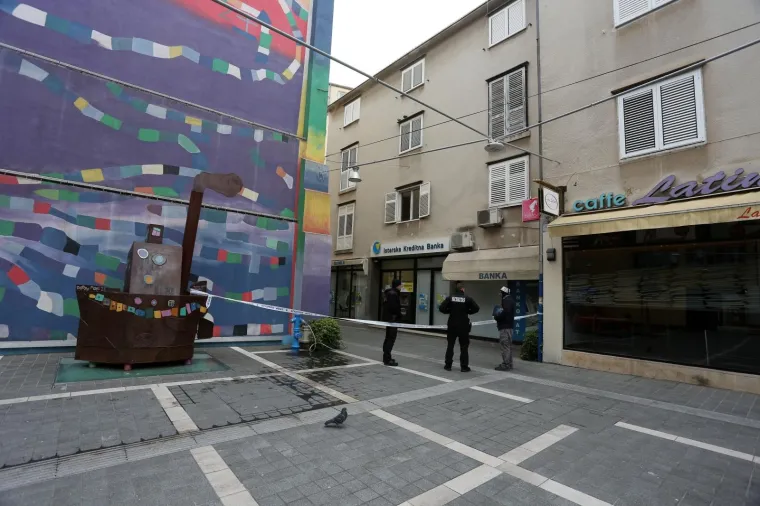 U centru Rijeke: Razbojnici opljačkali poslovnicu Istarske kreditne banke