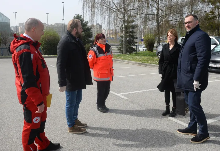 Iz fotografija se može vidjeti da odaziv nije bio velik.
Photo: Marko Prpic/PIXSELL
