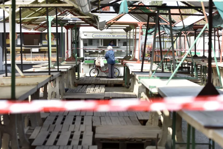 S radom su počele trgovine u sklopu gradske tržnice, no potrebno je pridržavanje uputa