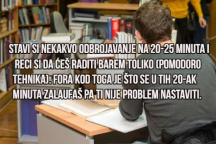 Makni sve od sebe, nagradi se: Evo savjeta kako se sada natjerati da učiš i/ili radiš