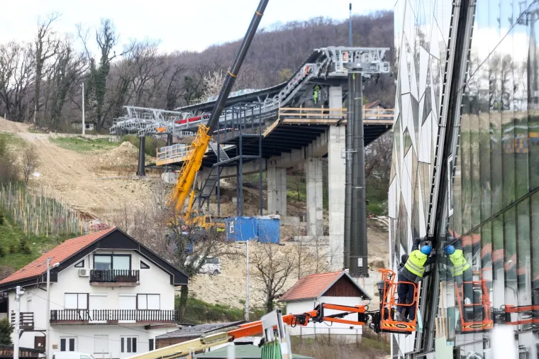 Zagrebačka žičara gradi se neometano i u vrijeme krize koronavirusa, ali i potresa