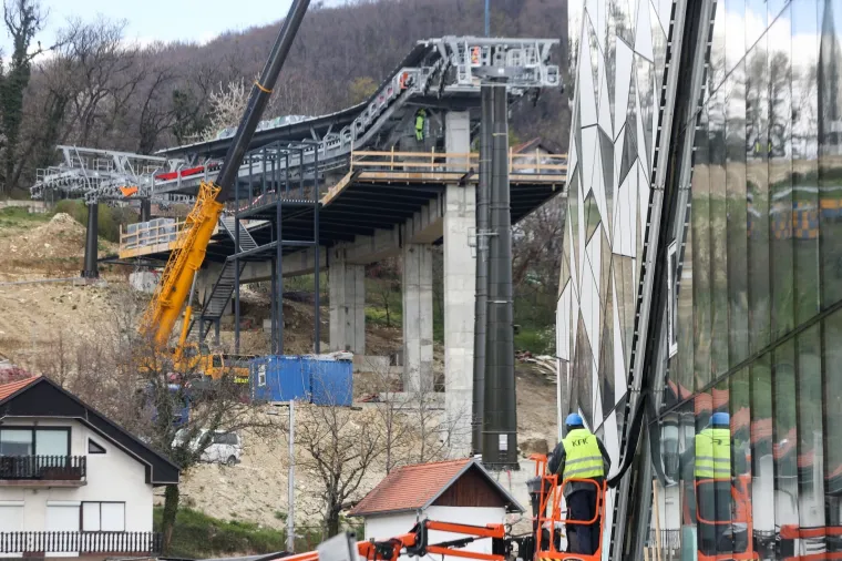 Zagrebačka žičara gradi se neometano i u vrijeme krize koronavirusa, ali i potresa