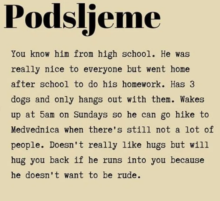 Jeste li se ikada zapitali kakvi bi zagrebački kvartovi bili da su živa bića?