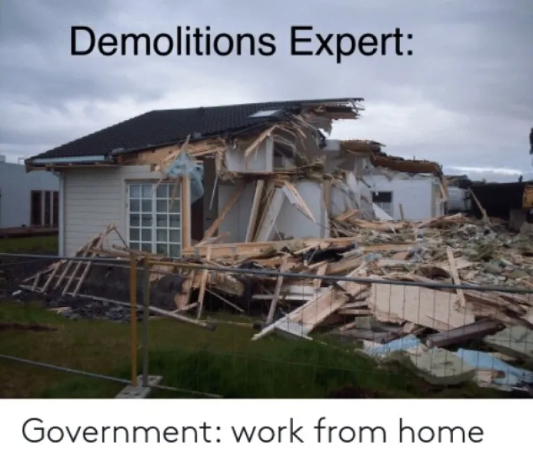 KAKO BI TO IZGLEDALO KAD BI BA&Scaron; SVI TREBALI RADITI OD DOMA? Okej, od svega &scaron;to smo vidjeli u izolaciji, ovo je najsmje&scaron;nije