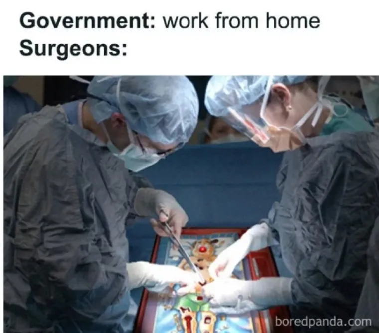 KAKO BI TO IZGLEDALO KAD BI BA&Scaron; SVI TREBALI RADITI OD DOMA? Okej, od svega &scaron;to smo vidjeli u izolaciji, ovo je najsmje&scaron;nije