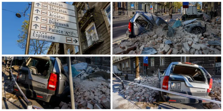Ovo su grozne slike sa zagrebačkih ulica 11 dana nakon razarajućeg potresa!