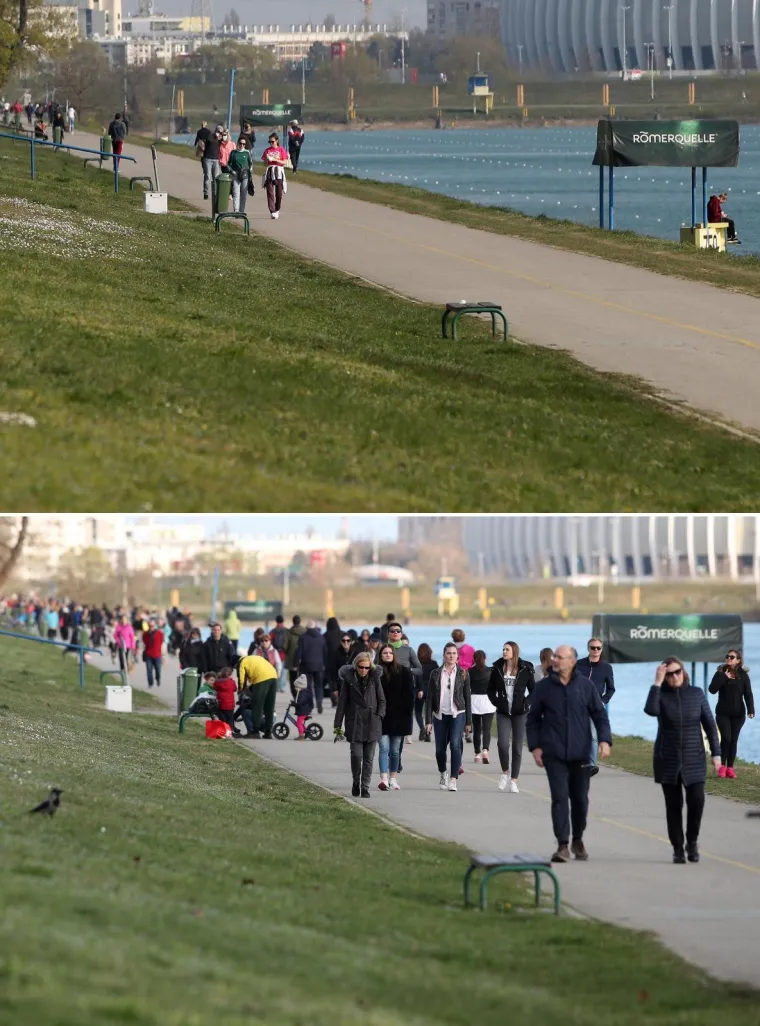 Gužve i žamor na zagrebačkim ulicama zamijenila je ti&scaron;ina