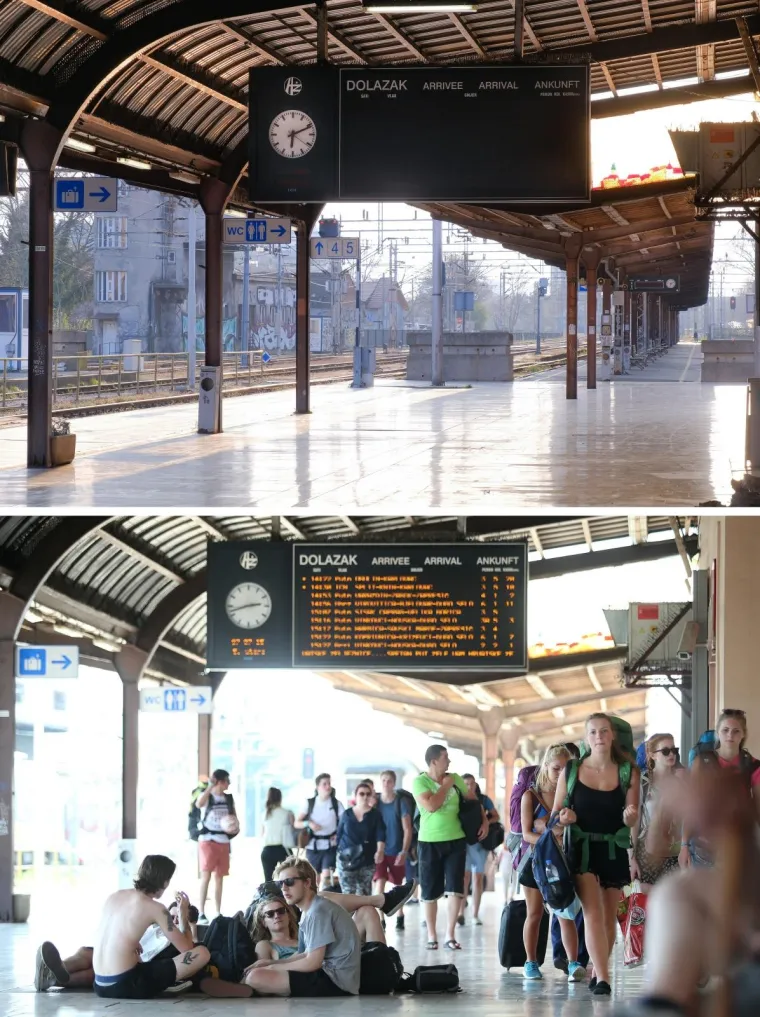 Gužve i žamor na zagrebačkim ulicama zamijenila je ti&scaron;ina