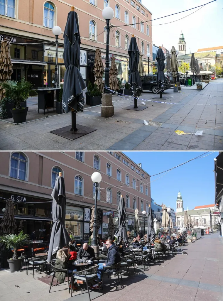 Gužve i žamor na zagrebačkim ulicama zamijenila je ti&scaron;ina