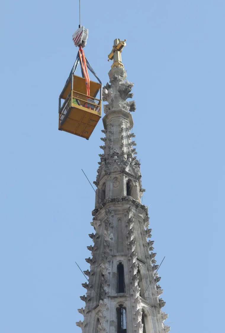 Jo&scaron; se utvrđuje &scaron;teta: Vrijedni radnici detaljno pregledavaju simbol grada nakon potresa