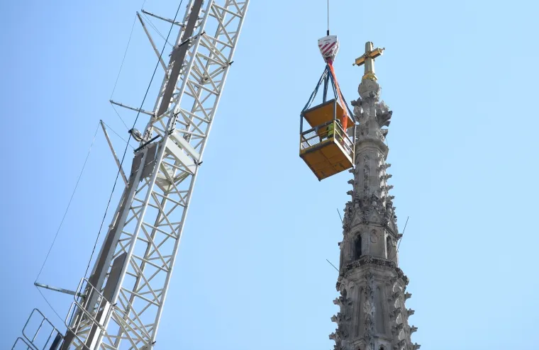 Jo&scaron; se utvrđuje &scaron;teta: Vrijedni radnici detaljno pregledavaju simbol grada nakon potresa
