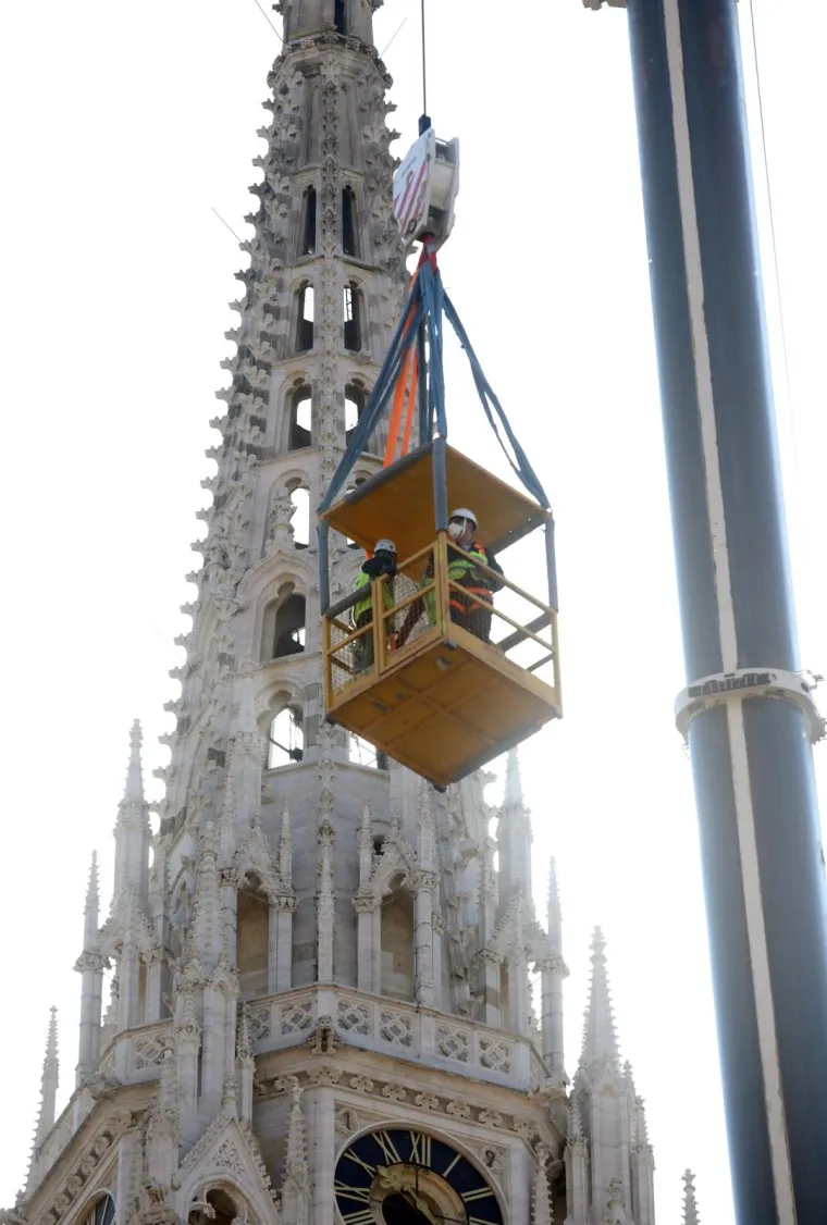 Jo&scaron; se utvrđuje &scaron;teta: Vrijedni radnici detaljno pregledavaju simbol grada nakon potresa