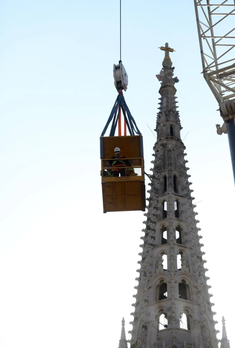 Jo&scaron; se utvrđuje &scaron;teta: Vrijedni radnici detaljno pregledavaju simbol grada nakon potresa