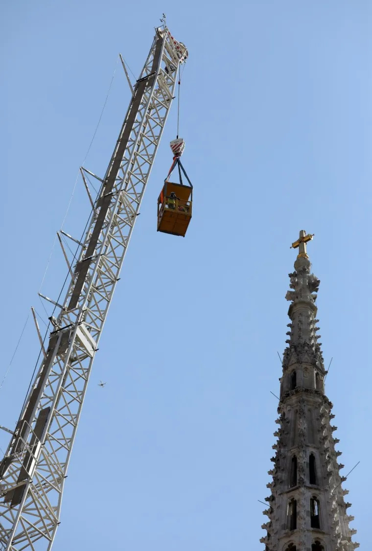 Jo&scaron; se utvrđuje &scaron;teta: Vrijedni radnici detaljno pregledavaju simbol grada nakon potresa