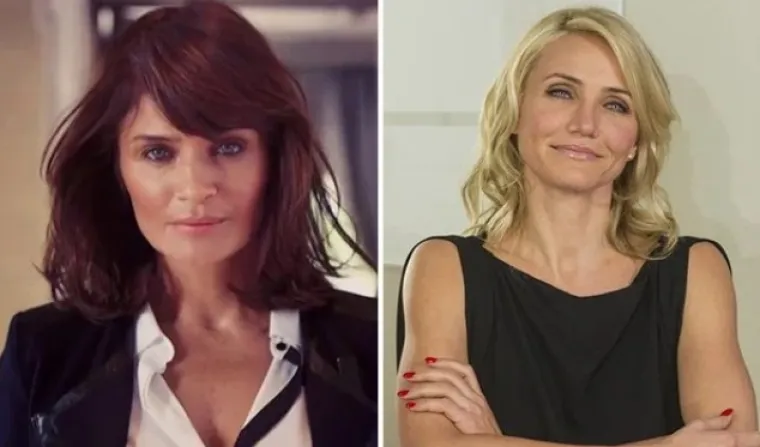 Helena Christensen i Cameron Diaz