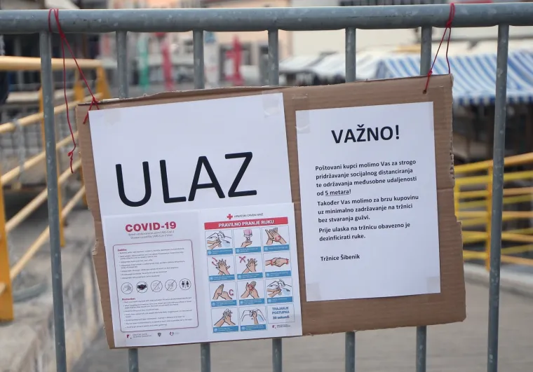 Otvorene tržnice diljem Hrvatske: Na snazi posebne mjere za&scaron;tite, građani u redovima od jutra