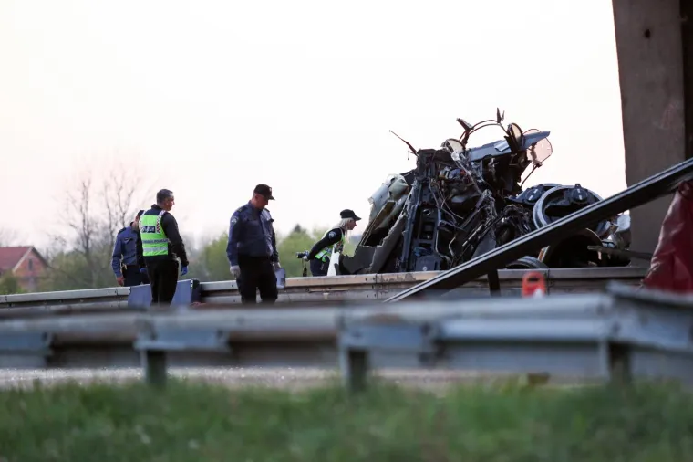 Užas na zagrebačkoj zaobilaznici: &Scaron;leper se zabio u nadvožnjak, jedna osoba stradala