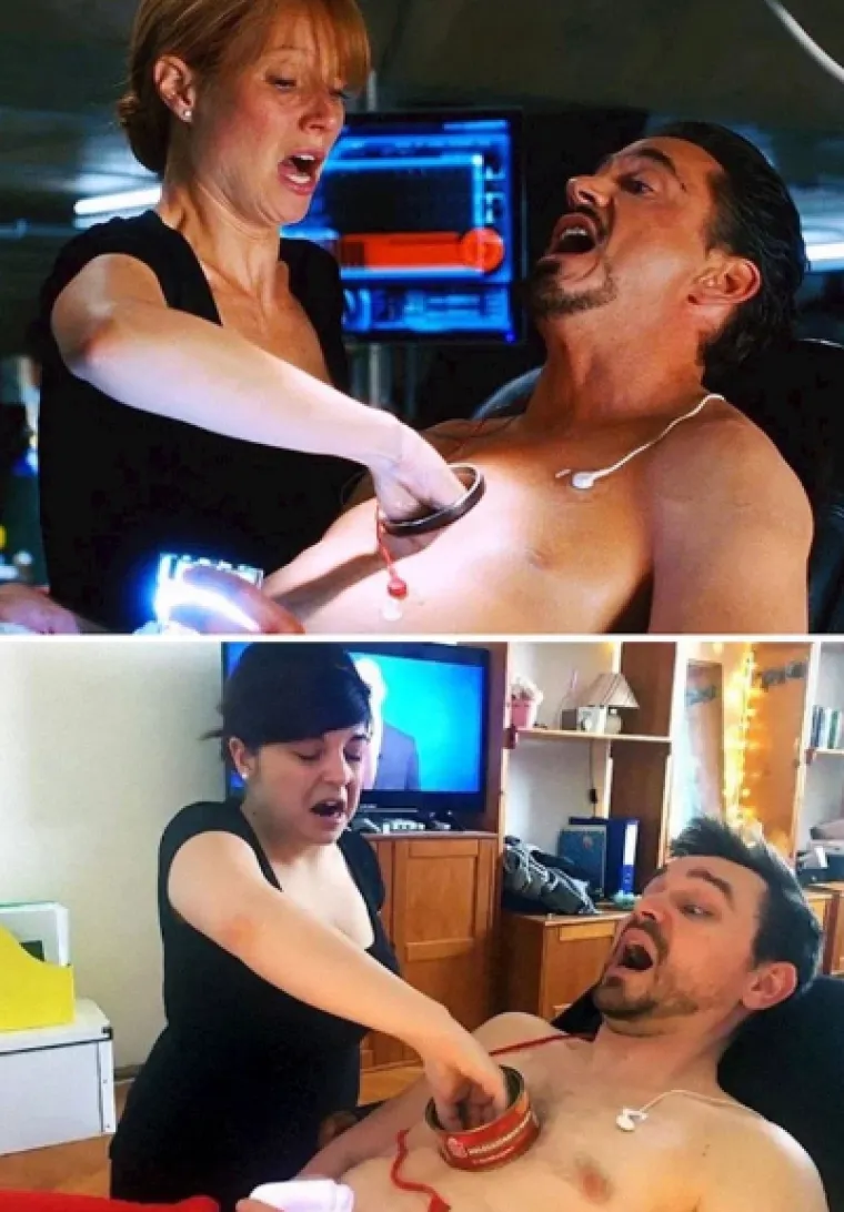 Ovaj par je 'ubio' karantensku dosadu: Rekreirali su scene iz poznatih filmova