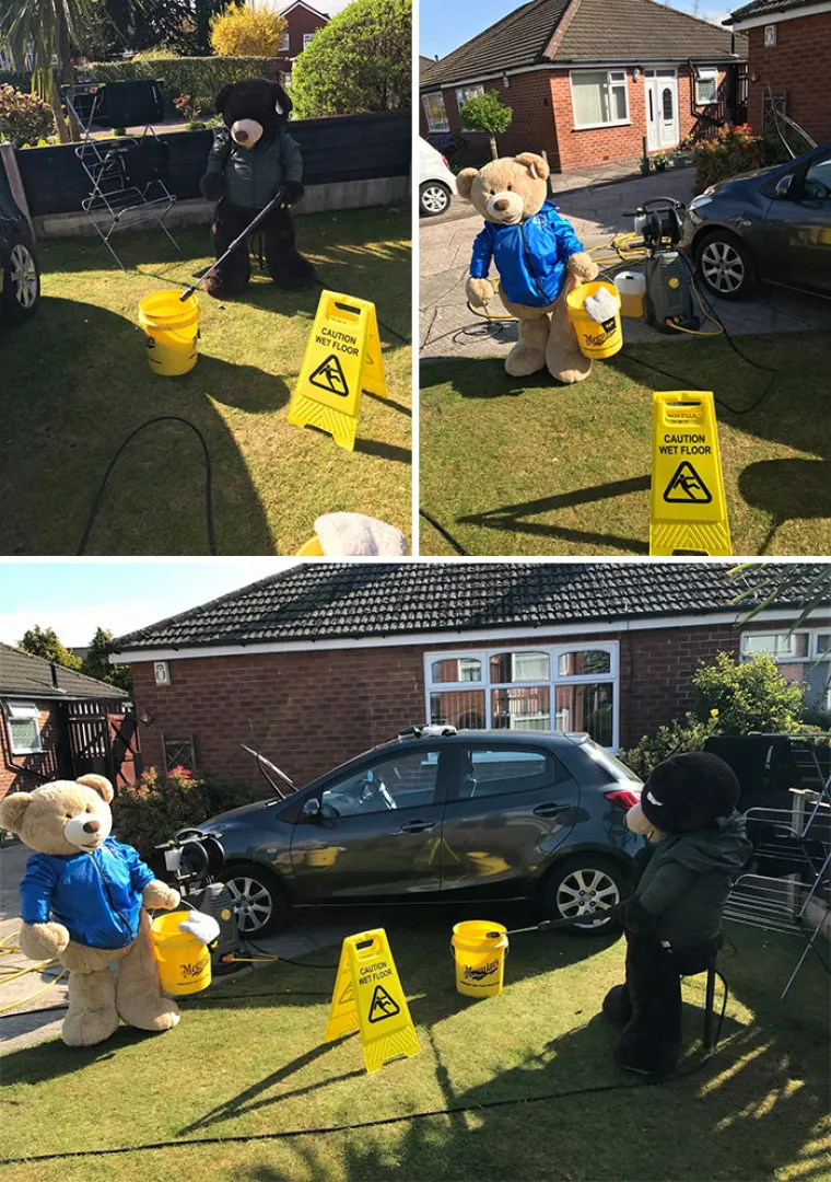 UVESELJAVAJU CIJELO SUSJEDSTVO U KARANTENI: Ted i Ed svaki dan marljivo rade u svom dvori&scaron;tu