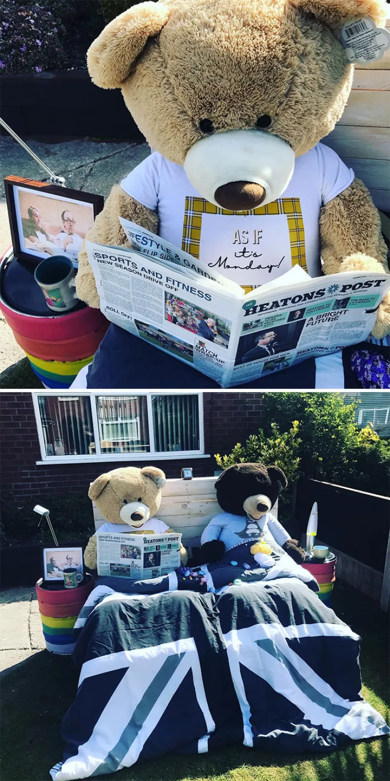 UVESELJAVAJU CIJELO SUSJEDSTVO U KARANTENI: Ted i Ed svaki dan marljivo rade u svom dvori&scaron;tu