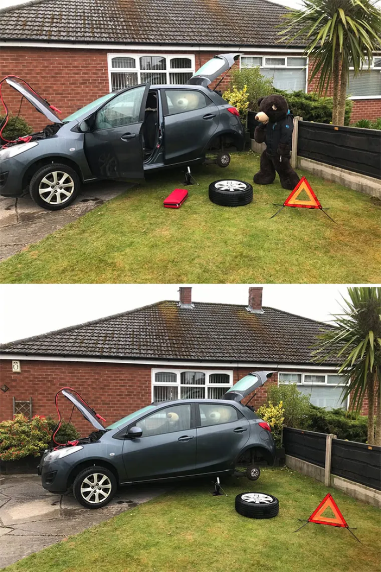 UVESELJAVAJU CIJELO SUSJEDSTVO U KARANTENI: Ted i Ed svaki dan marljivo rade u svom dvori&scaron;tu