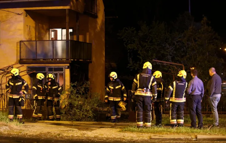 TE&Scaron;KA NESREĆA U SESVETAMA: Nakon sudara, automobil uletio u obiteljsku kuću i zapalio se