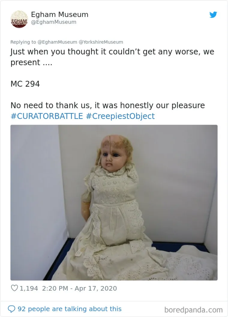 STVARI OD KOJIH SU SATKANE NOĆNE MORE: Kustosi izabrali najjezivije eksponate iz muzeja koji lede krv u žilama