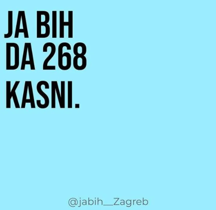 'JA BIH U H20': Zagrepčani napravili Instagram sa svim željama tijekom izolacije