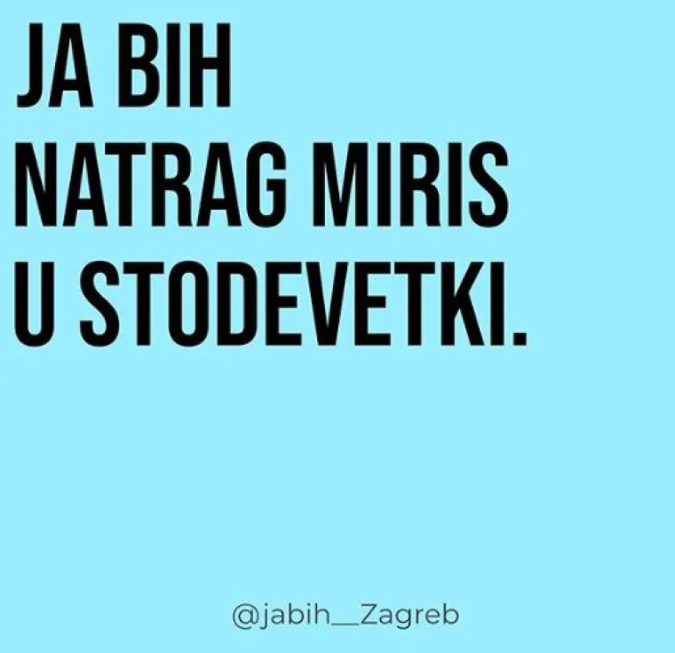 'JA BIH U H20': Zagrepčani napravili Instagram sa svim željama tijekom izolacije