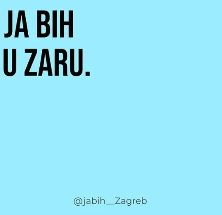 'JA BIH U H20': Zagrepčani napravili Instagram sa svim željama tijekom izolacije