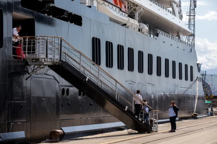 Najluksuzniji polarni kruzer na svijetu stigao u Rijeku: Dugačak je gotovo 170 metara!