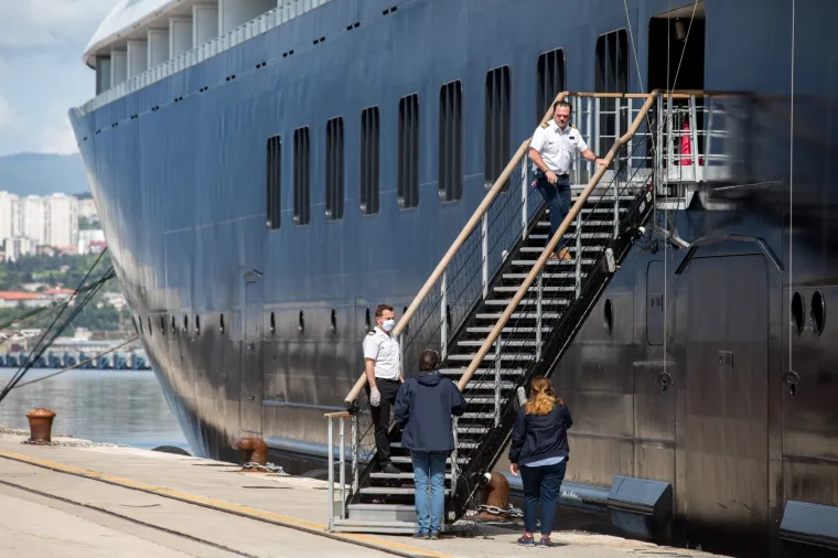 Najluksuzniji polarni kruzer na svijetu stigao u Rijeku: Dugačak je gotovo 170 metara!