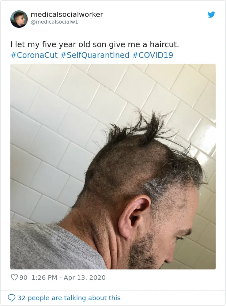 FRIZERI ĆE STVARNO IMATI PUNE RUKE POSLA: Da nije bilo karantene nikada ne bismo vidjeli ovo urnebesne primjerke kućnih frizura