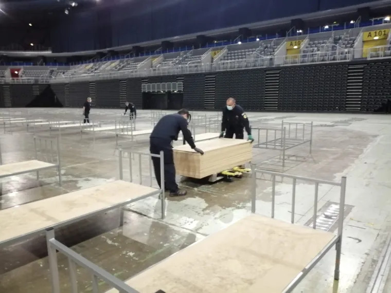 Arena nam nije potrebna: Počela je demontaža jer imamo povoljnu epidemiolo&scaron;ku situaciju