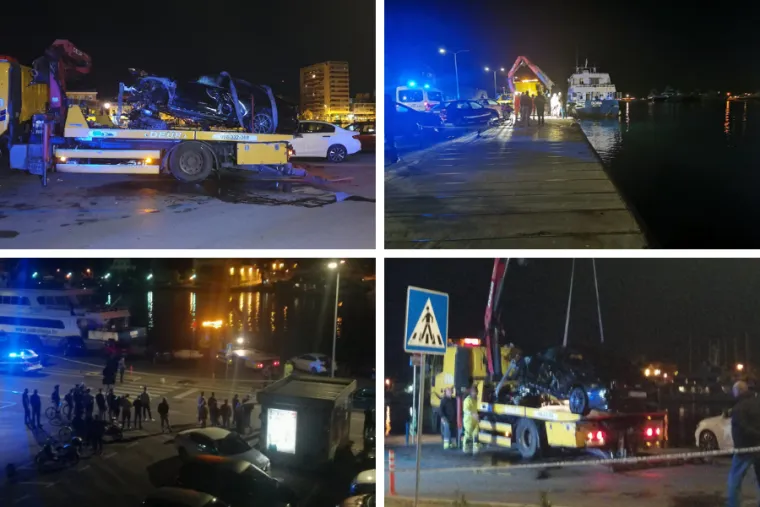 Stravična nesreća u Zadru: Auto sletio u more, poginula dvojica mladića