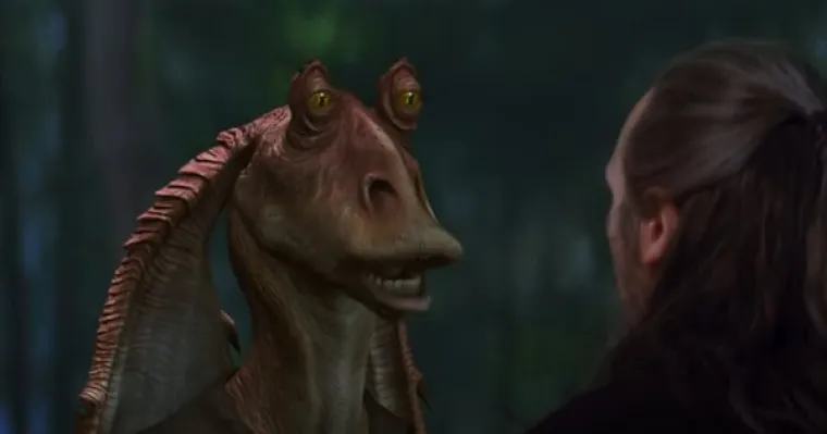 Jar Jar Binks- “Star Wars: Episode 1–The Phantom Menace”