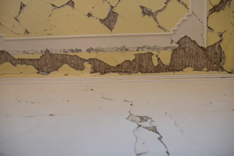 O&scaron;tećena u potresu: Pogledajte kako izgleda rezidencija u Visokoj