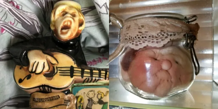 Na dru&scaron;tvenim mrežama navikli smo vidjeti najskuplje i najljep&scaron;e stvari jer se svi žele pohvaliti njima. No, jedan je tvitera&scaron; htio vidjeti ne&scaron;to skroz drugačije - najružnije stvari koje ostali korisnici posjeduju. Takvo &scaron;to nikad ne viđamo na dru&scaron;tvenim mrežama, a ideja je toliko jednostavna da ne možemo vjerovati da se nitko toga nije prije sjetio. Ekipa mu je slala fotke jezivih umjetnina, ukrasa, lutaka i sličnog, a uglavnom se radi o poklonima ili nasljedstvu.