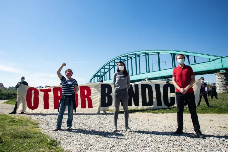 Zagreb slavi Dan oslobođenja od fa&scaron;izma. Poruka je jasna: 'Otpor Bandiću, sloboda Zagrebu'