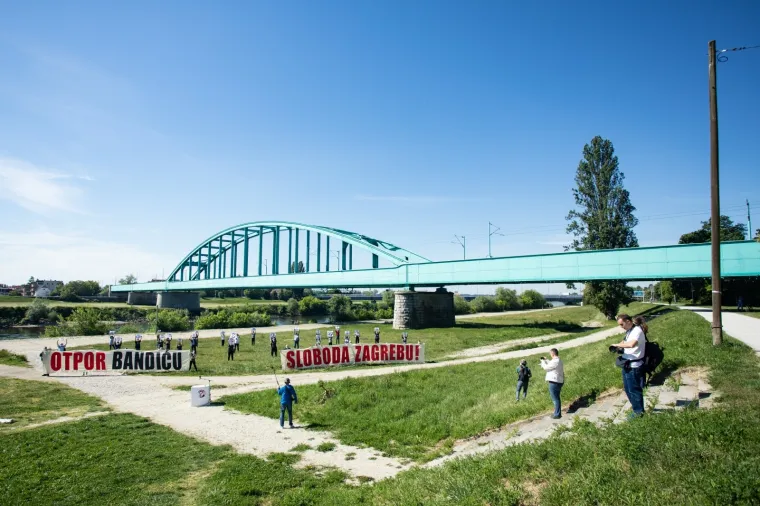 Zagreb slavi Dan oslobođenja od fa&scaron;izma. Poruka je jasna: 'Otpor Bandiću, sloboda Zagrebu'