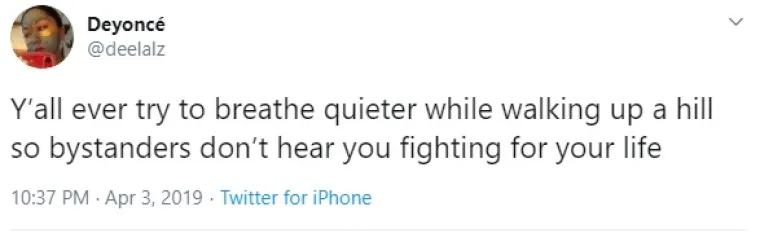 Di&scaron;e li jo&scaron; netko ti&scaron;e pokraj prolaznika dok se uspinje kako ne bi čuli da se bori&scaron; za svoj život?