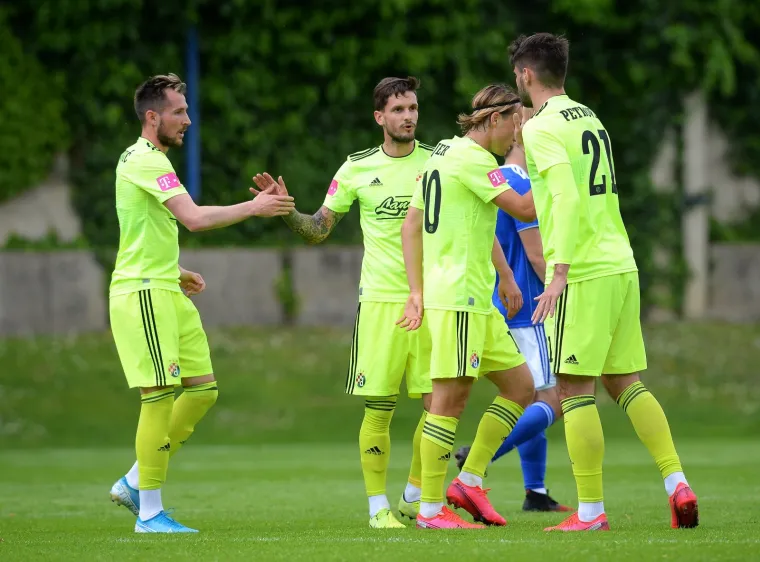 15.05.2020., Stadion Maksimir, Zagreb - Odrzana trening utakmica prve momcadi GNK Dinamo Zagreb na pomocnom terenu Hitrec Kacijan.Photo: Marko Prpic/PIXSELL