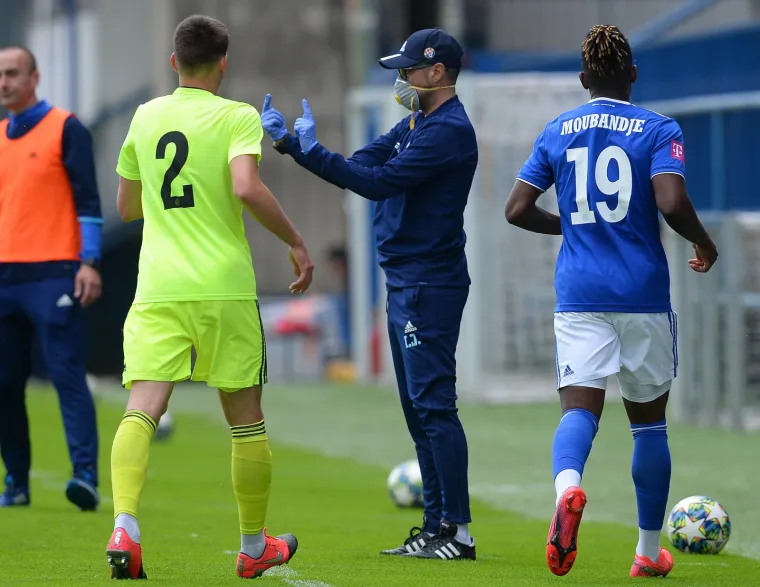 15.05.2020., Stadion Maksimir, Zagreb - Odrzana trening utakmica prve momcadi GNK Dinamo Zagreb na pomocnom terenu Hitrec Kacijan.Photo: Marko Prpic/PIXSELL