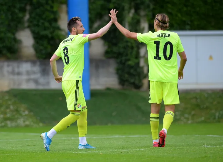 15.05.2020., Stadion Maksimir, Zagreb - Odrzana trening utakmica prve momcadi GNK Dinamo Zagreb na pomocnom terenu Hitrec Kacijan.Photo: Marko Prpic/PIXSELL