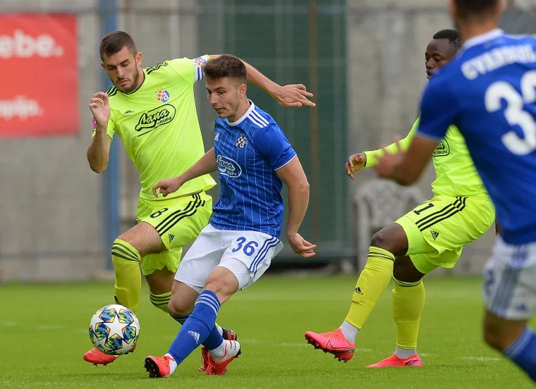 15.05.2020., Stadion Maksimir, Zagreb - Odrzana trening utakmica prve momcadi GNK Dinamo Zagreb na pomocnom terenu Hitrec Kacijan.Photo: Marko Prpic/PIXSELL