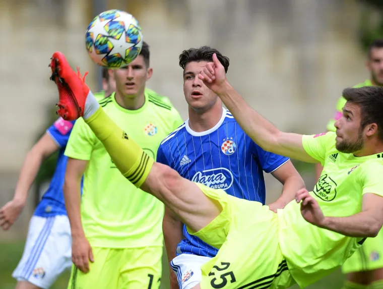 15.05.2020., Stadion Maksimir, Zagreb - Odrzana trening utakmica prve momcadi GNK Dinamo Zagreb na pomocnom terenu Hitrec Kacijan.Photo: Marko Prpic/PIXSELL